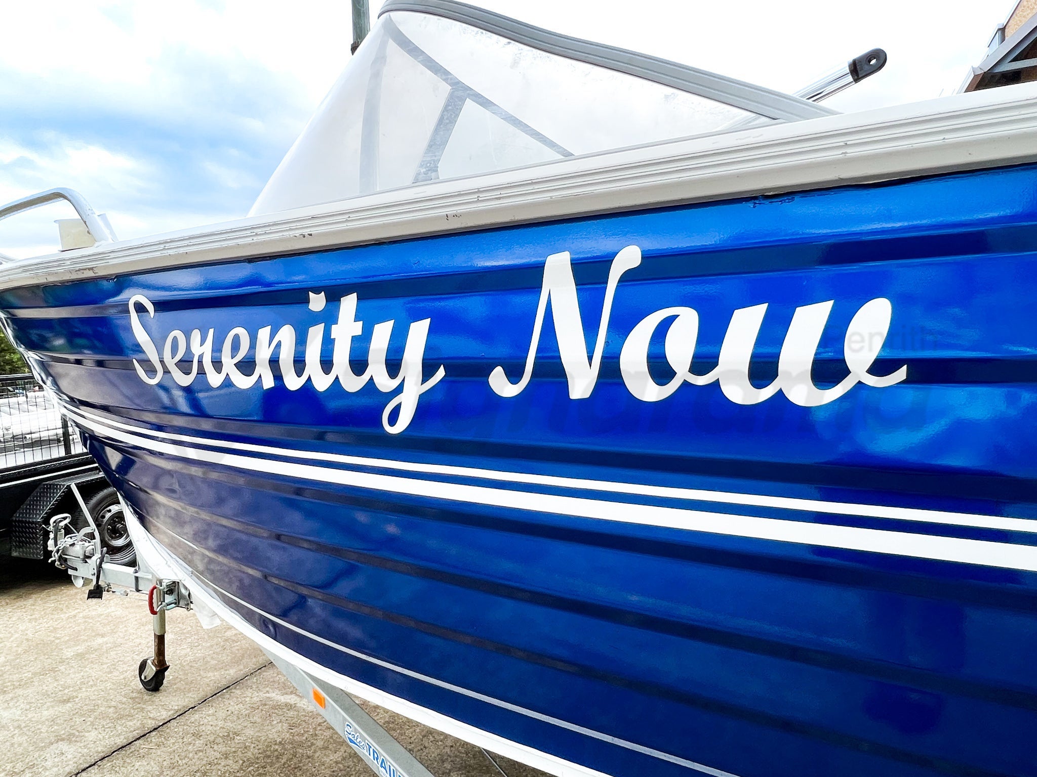 Boat Wrap for customer by Signarama Penrith
