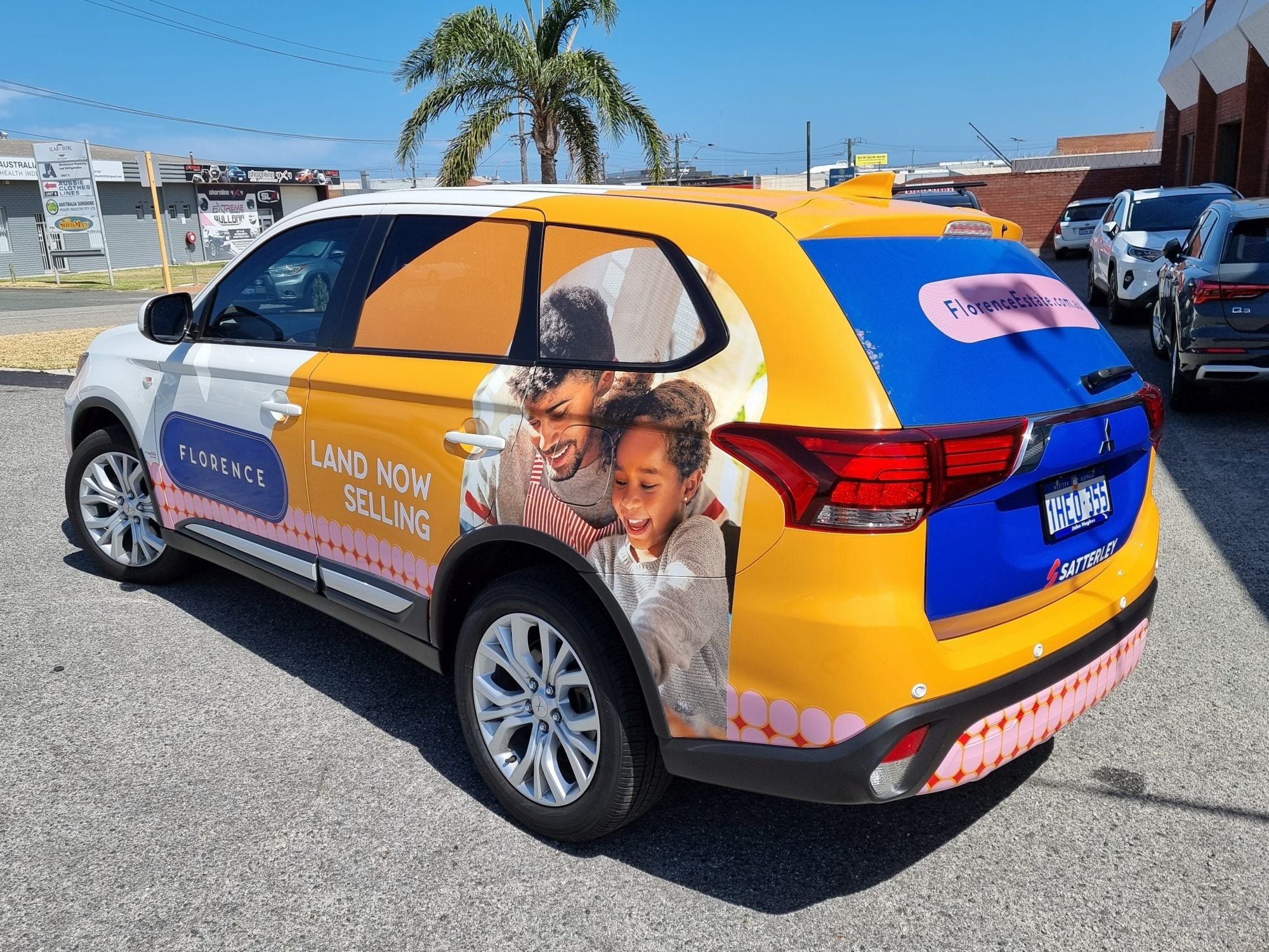 Satterley Vehicle Wrap
