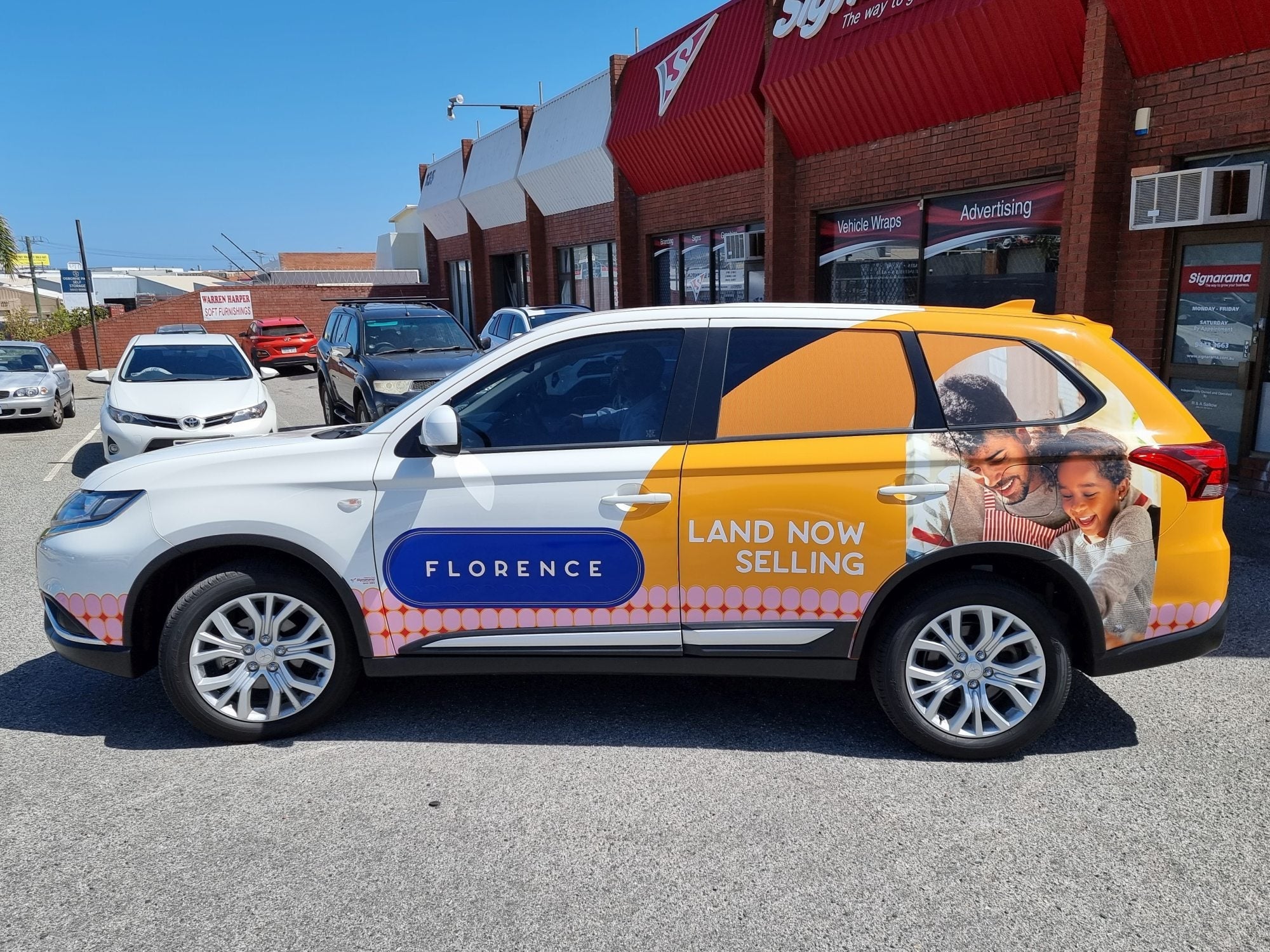 Satterley Vehicle Wrap