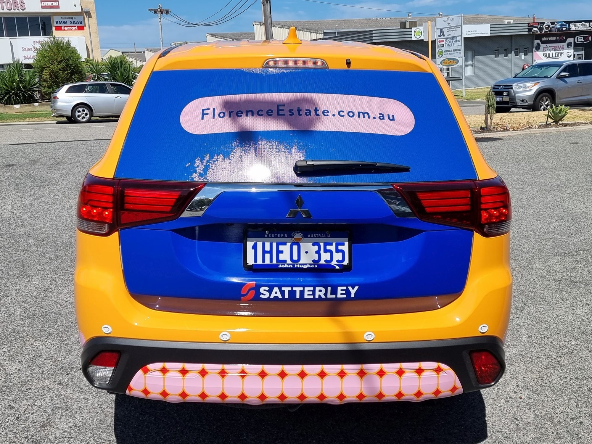 Satterley Vehicle Wrap