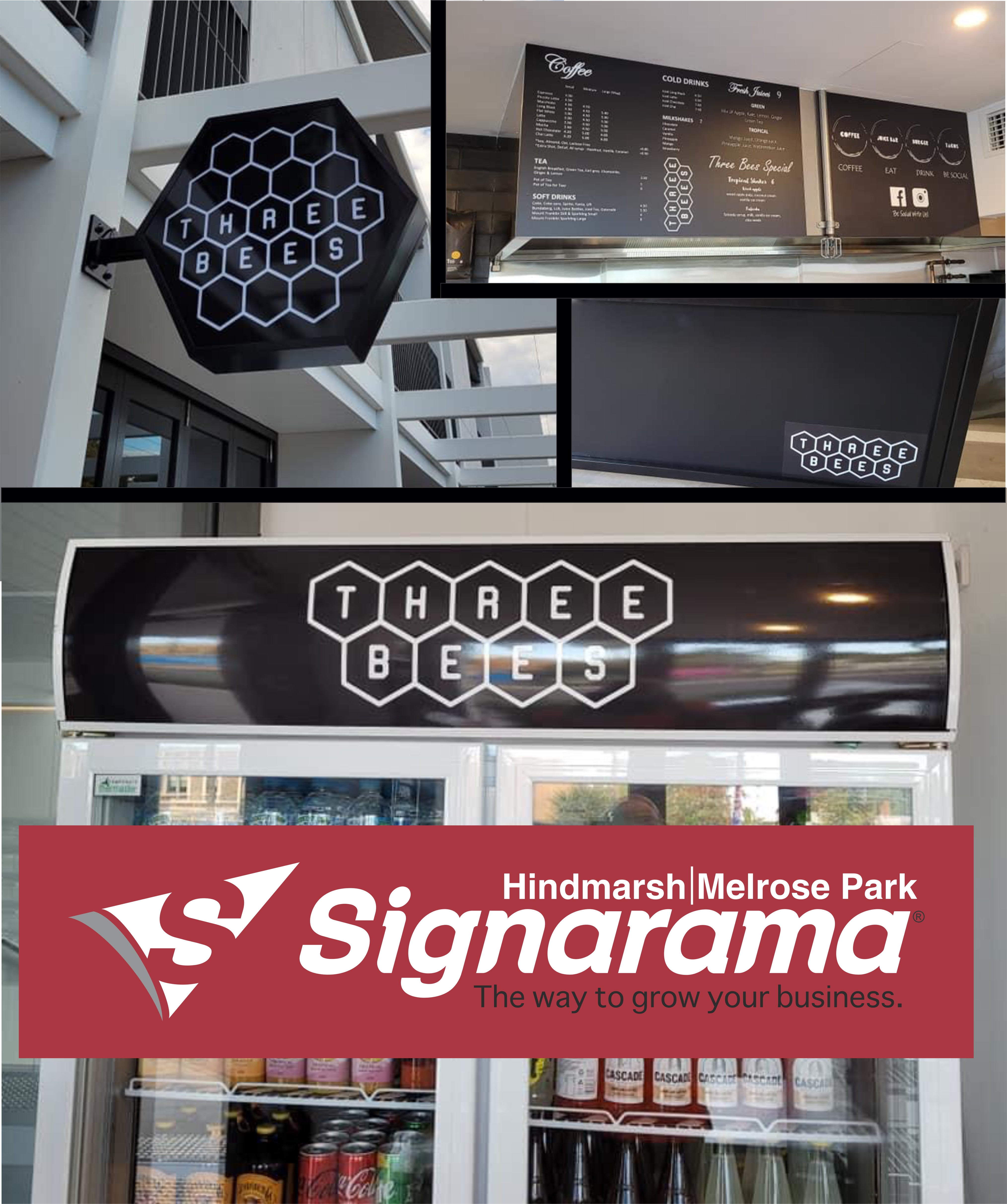 Complete Signage Pack for Three Bees