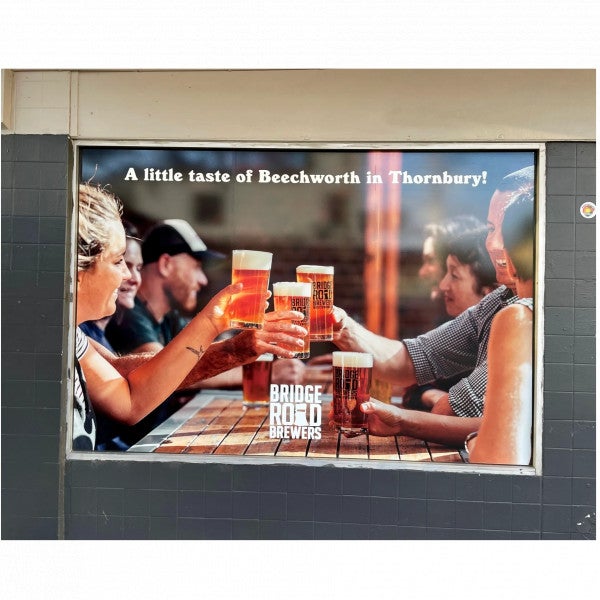 Window Graphics - Bridge Road Brewers