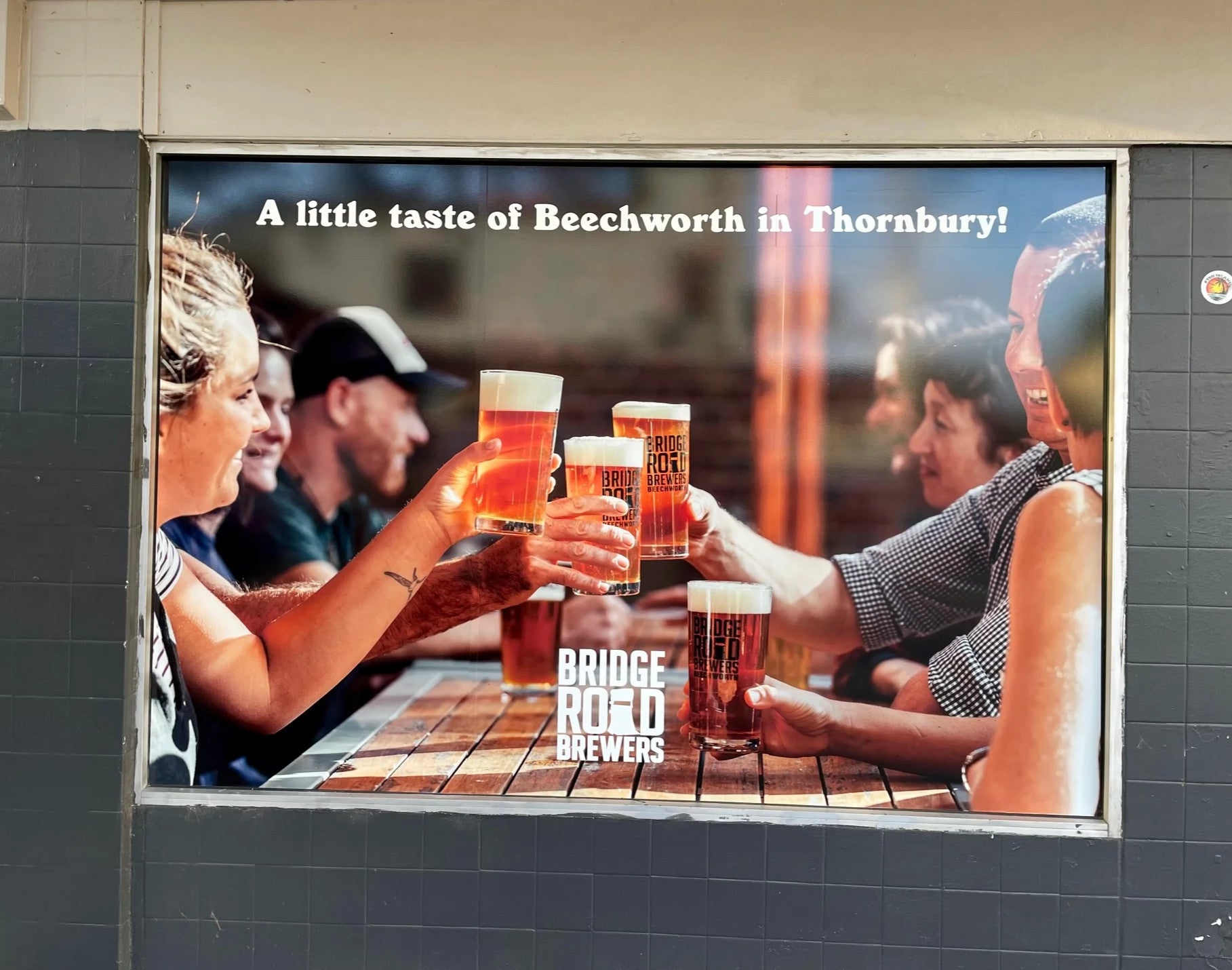 Window Graphics - Bridge Road Brewers