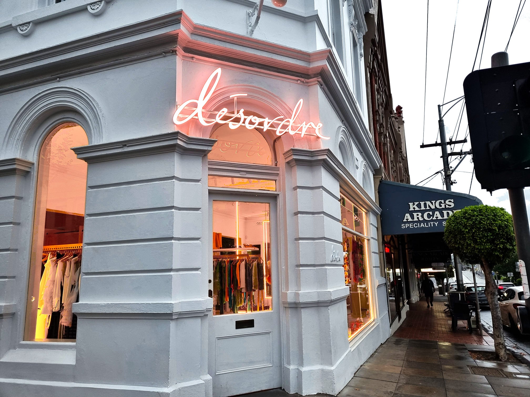 Illuminated Sign for Désordre Boutique