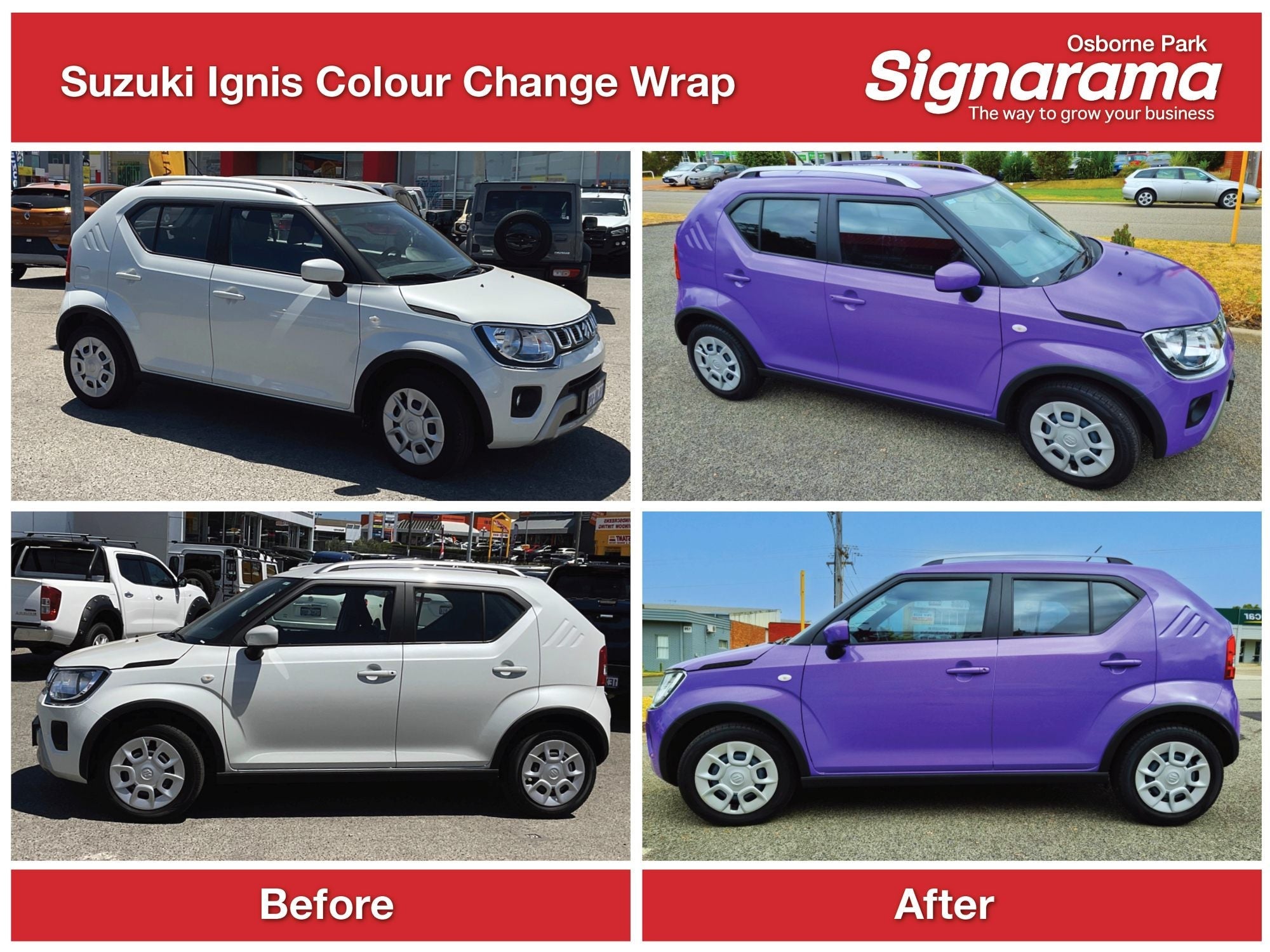 Suzuki Ignis Colour Change Wrap