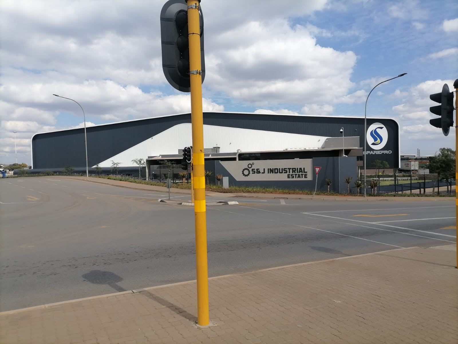 S & J Industrial Estate Wall Signage