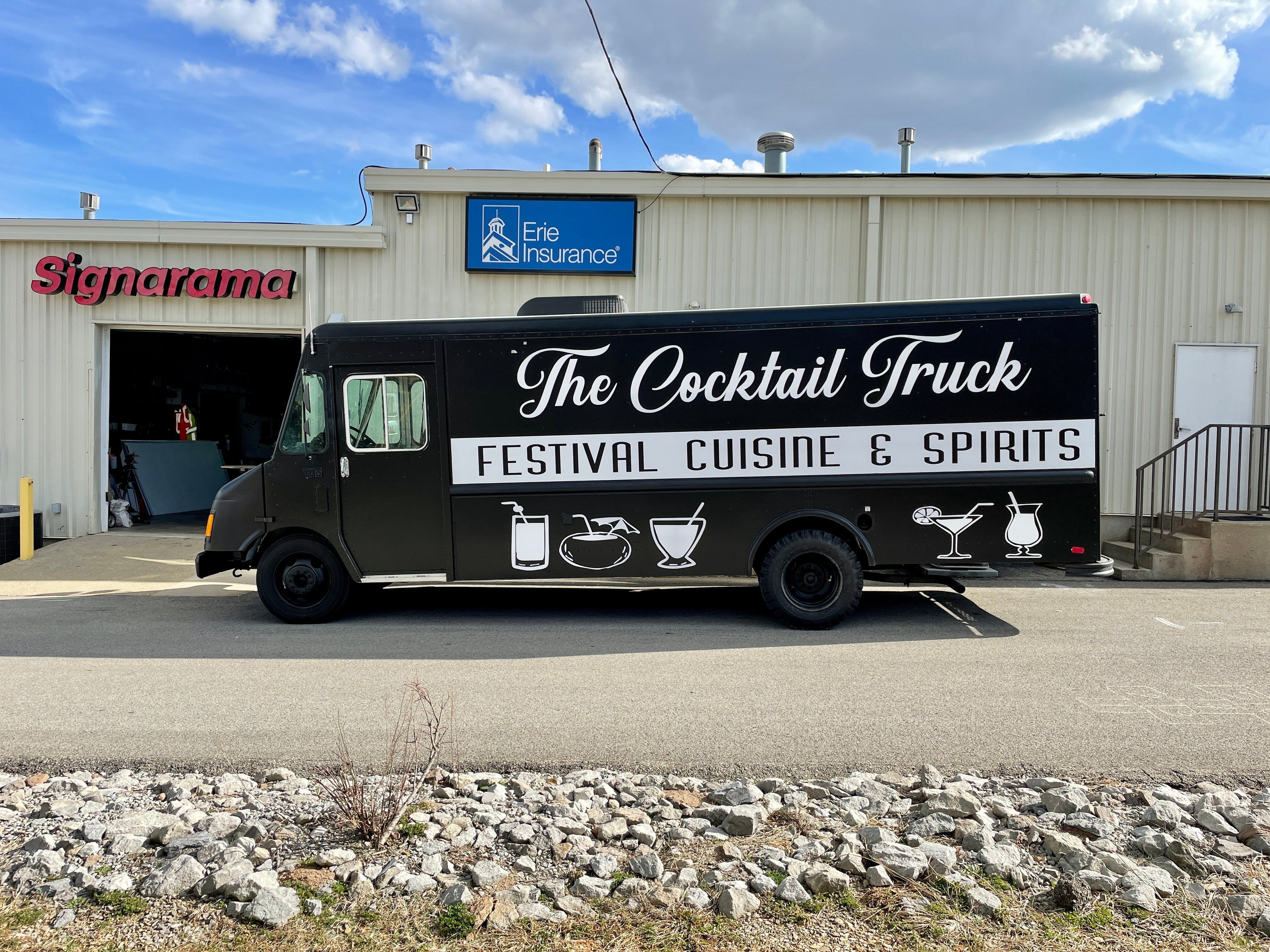 Vehicle Graphics for The Cocktail Truck in Elizabethtown KY