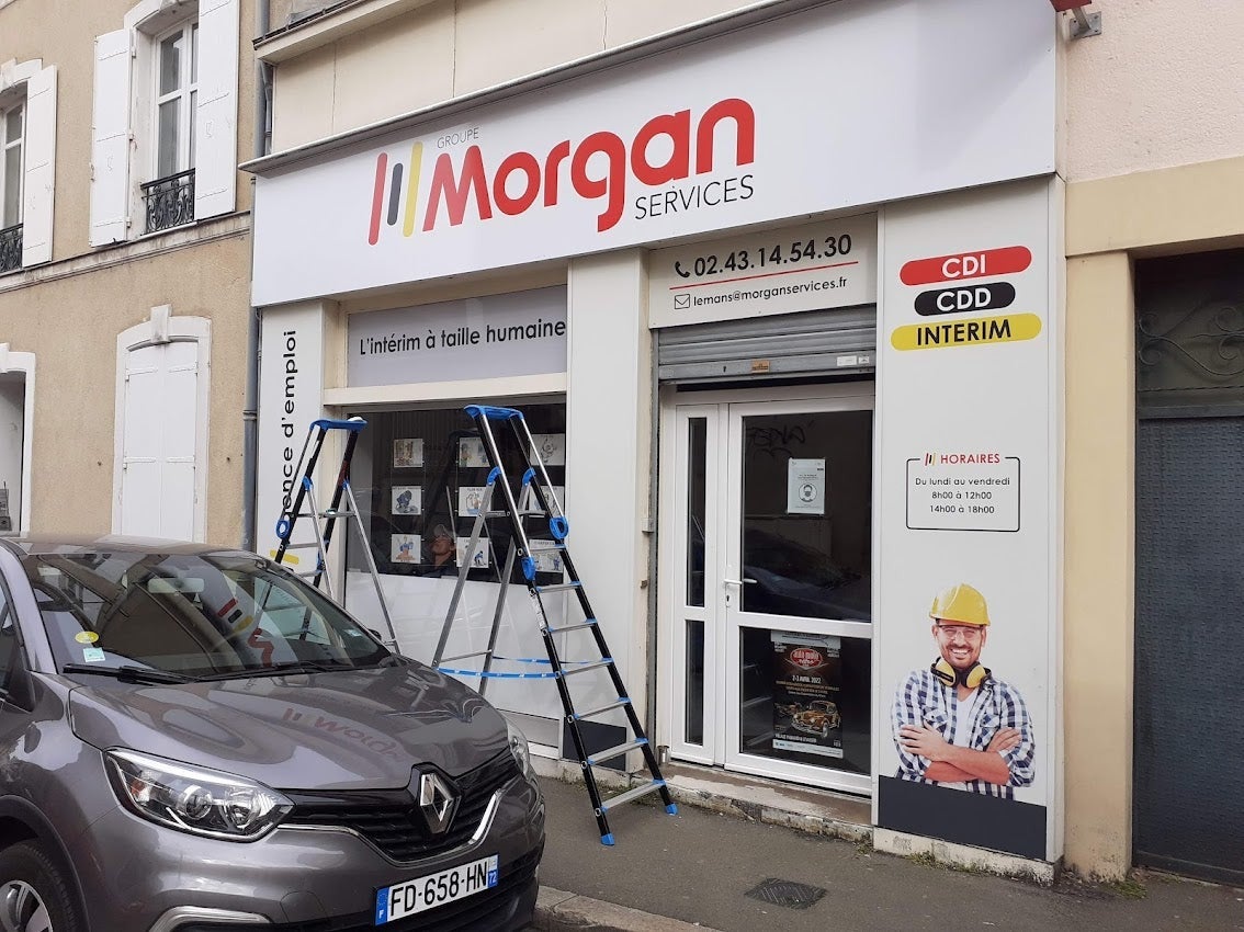 Nouvelle Enseigne - Groupe Morgan Services - Signarama Le Mans