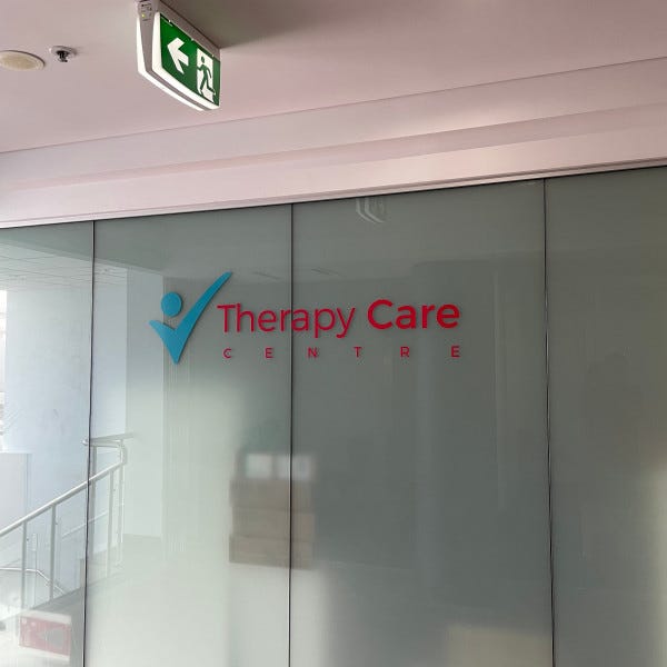 Window Graphics - Therapy Care