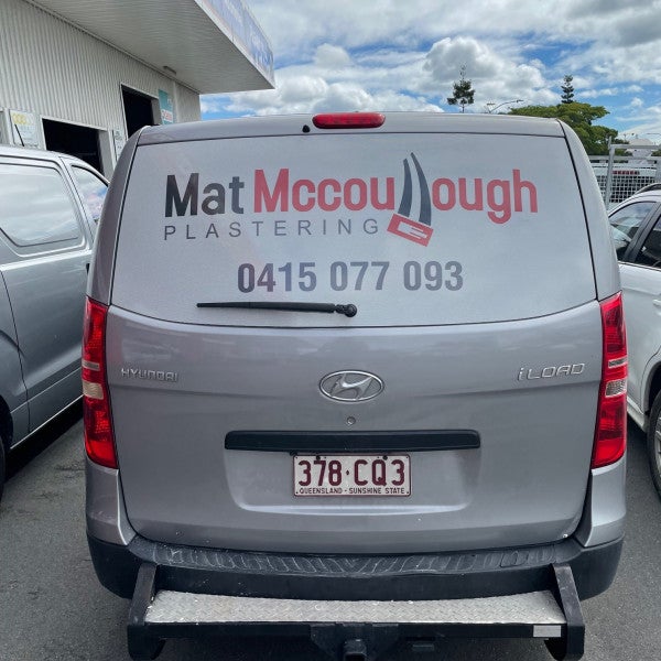 One Way Vision Vehicle Signage