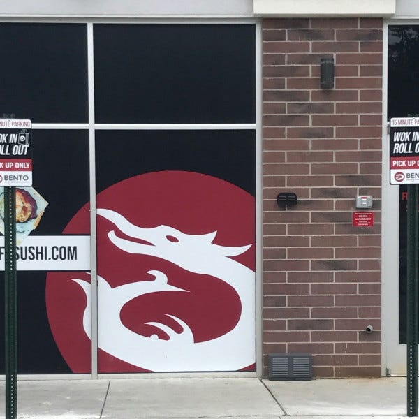 Bento Window Decal