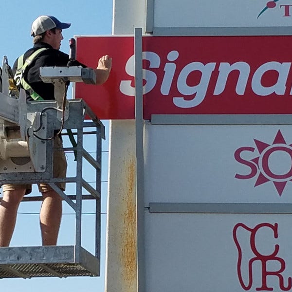 Signarama install