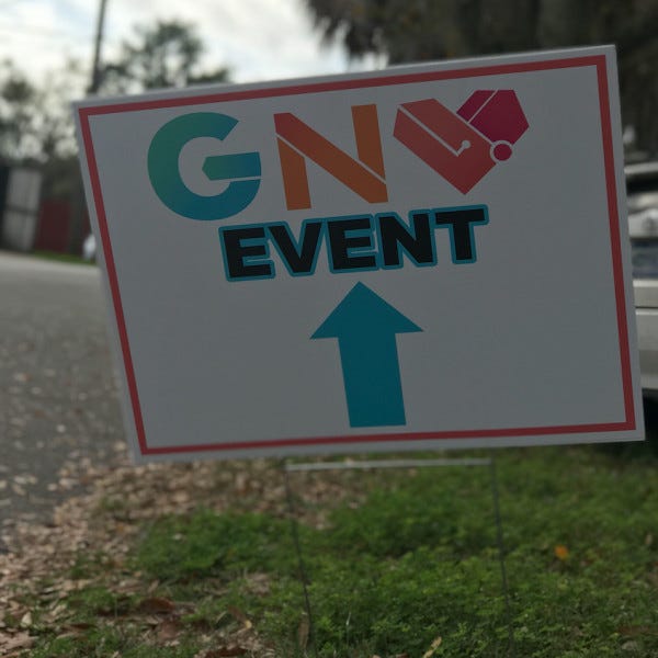 GNV Chamber Yard Sign
