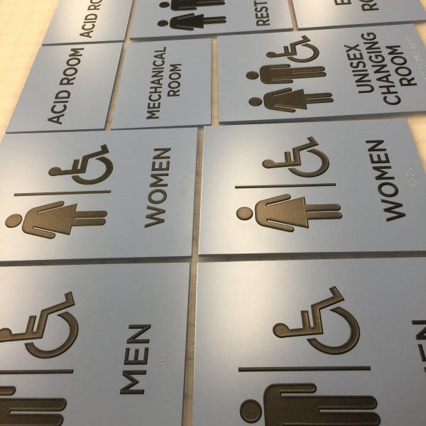 Interior ADA Room Signs