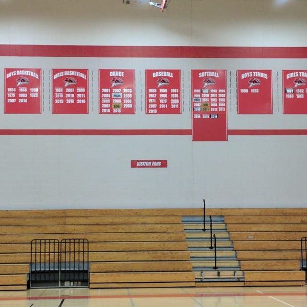 Interior Flat Panel Union Grove Softball from 2017 in Union Grove, WI