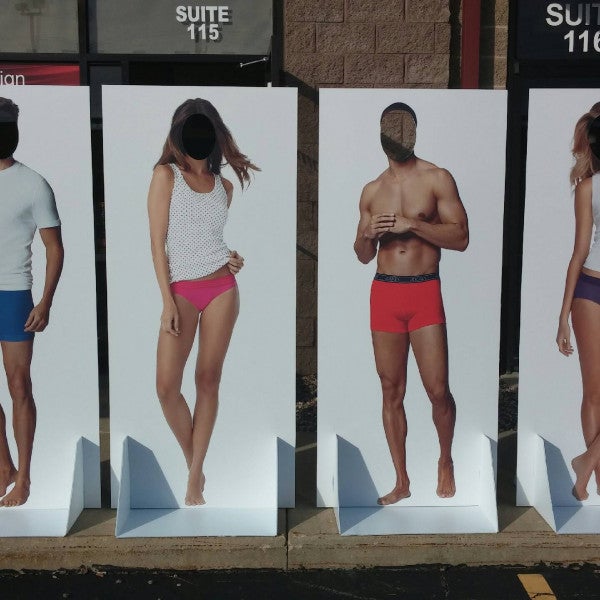 Jockey Life Size Cut Outs from 2014 in Kenosha, WI