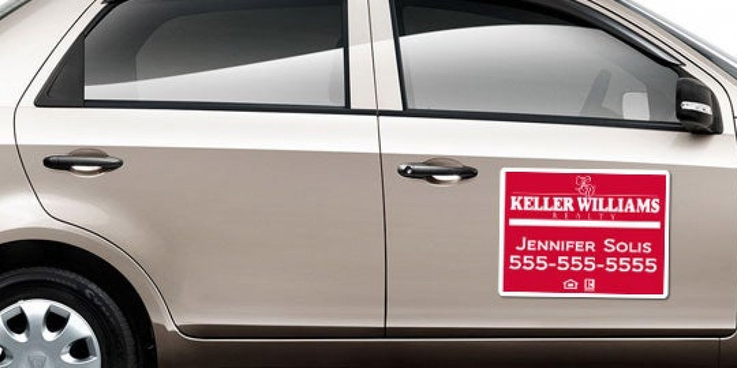 Magnetic Vehicle Signs