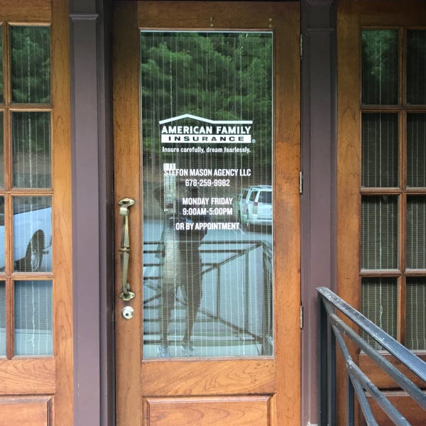 Window Lettering 