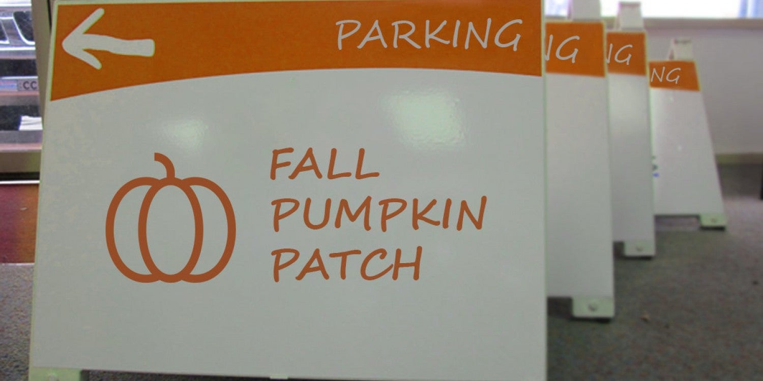 Sidewalk Signs & Curb Signs