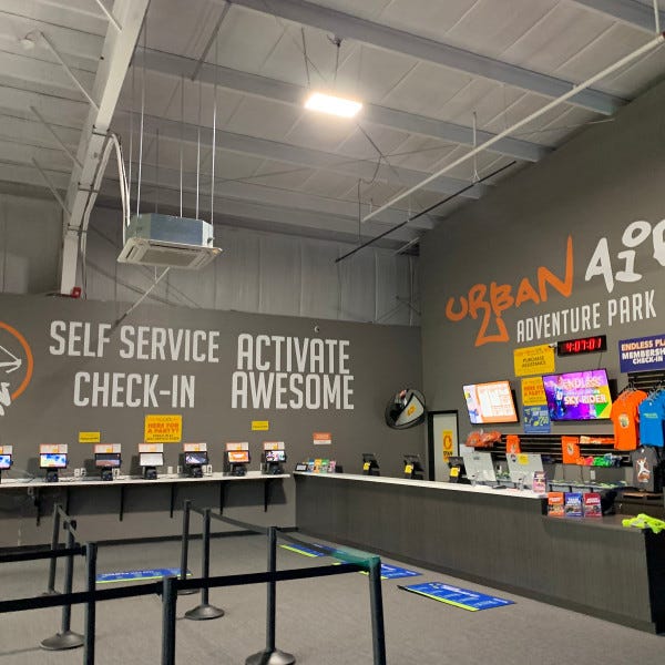 Wall Graphics - Urban Air Willow Grove