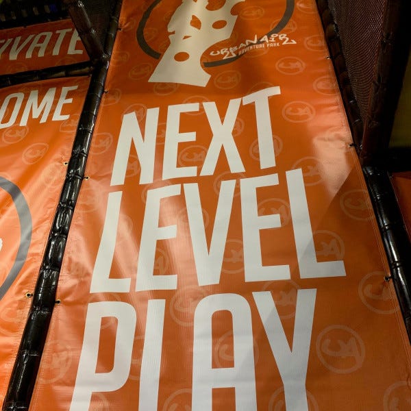 Indoor Vinyl Banner - Urban Air Willow Grove