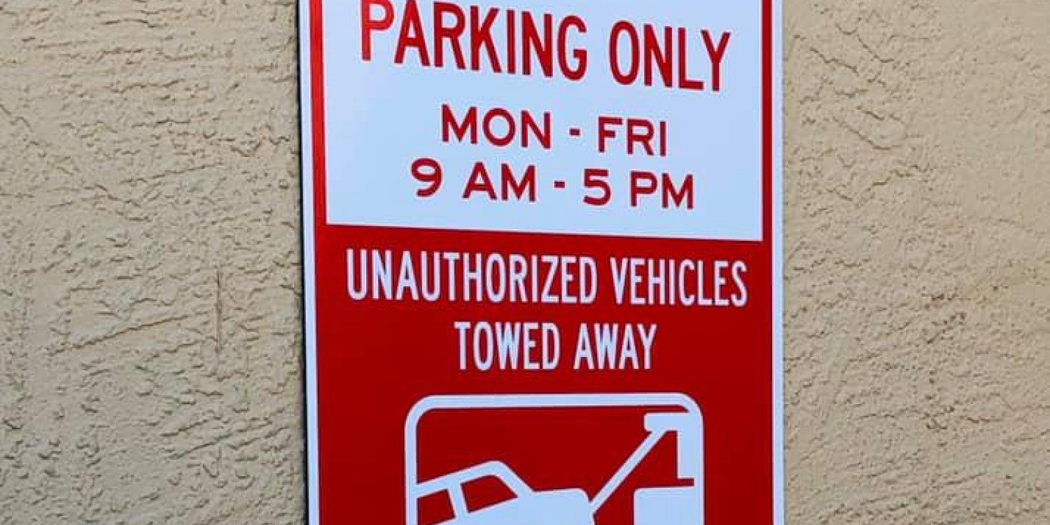 Traffic & Parking Signs