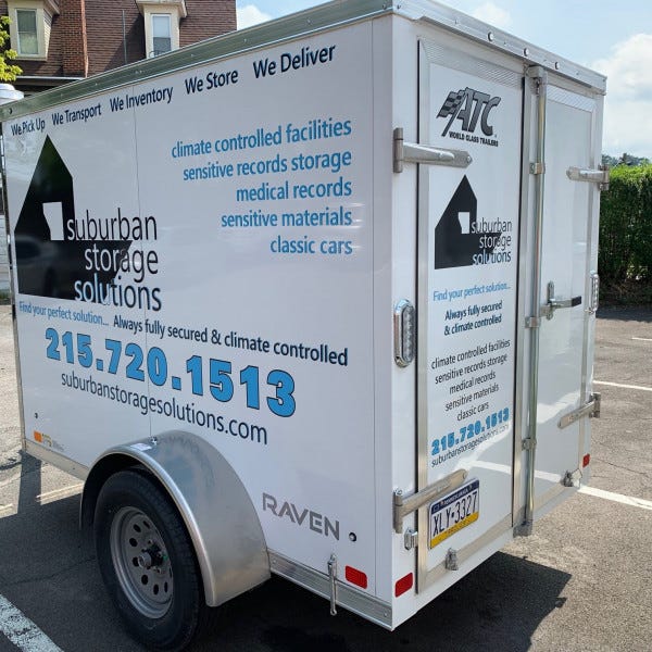 Trailer Graphics - Suburban Storage Solutions