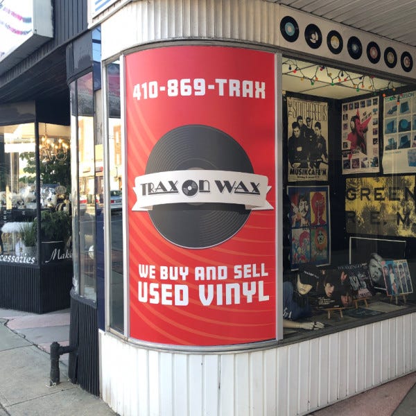 Trax Window Vinyl 