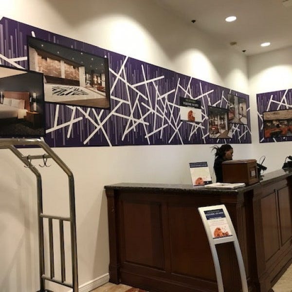 Double Tree Wall Graphics 