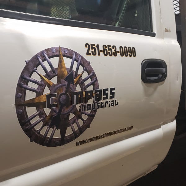 Compass Industrial Truck Graphics