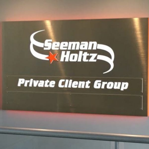 Front/Back/Edge Lit Signature Sign