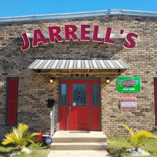 Jarrell\'s Channel Letter Sign