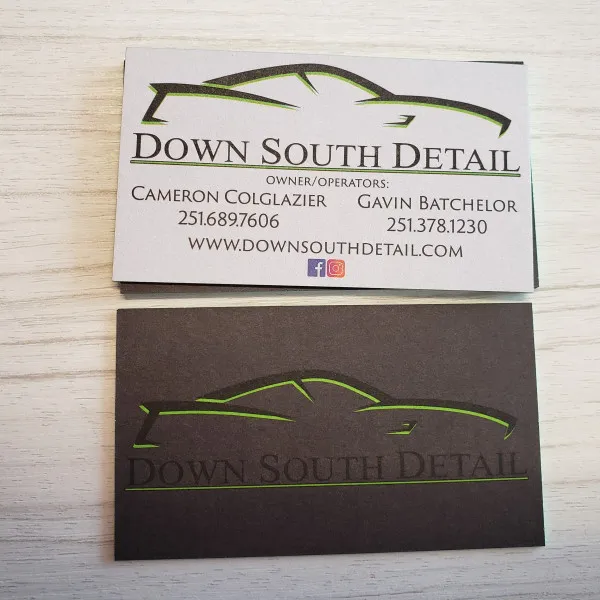 Edge Painted Business Cards