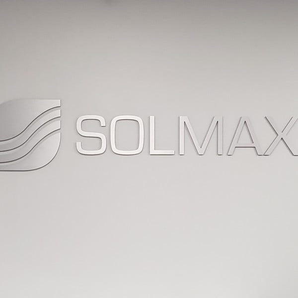 Aluminum Letters at Solmax - Houston, TX