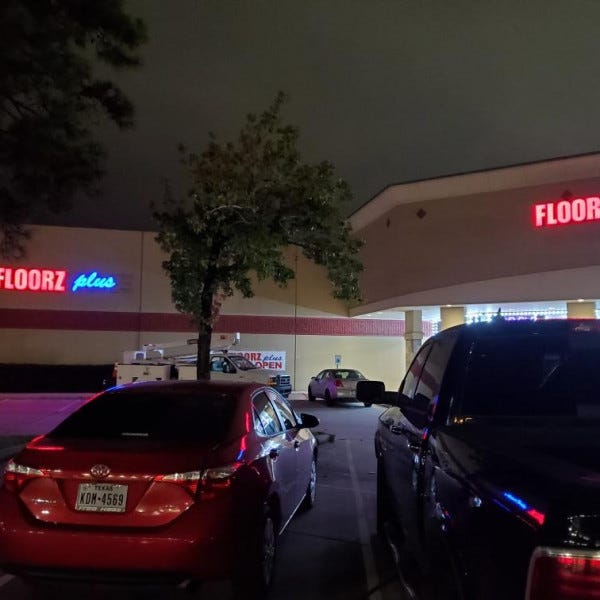 Channel Letter Signs Relocation At Floorz Plus - Houston, TX 