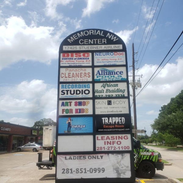 Marque Graphics At Young Chiropractic - Spring, TX