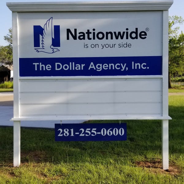 Post And Panel At Nationwide - Cypress, TX
