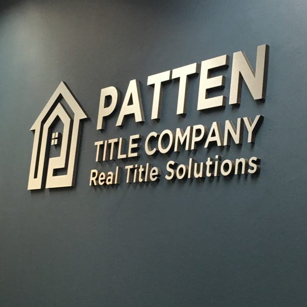 Foam W/ Brushed Metal At Patten Title - Cypress, TX