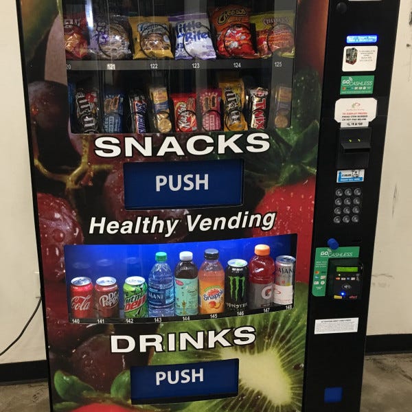 Vending Machine Wrap At Healthy Zone Vending - Cypress, TX