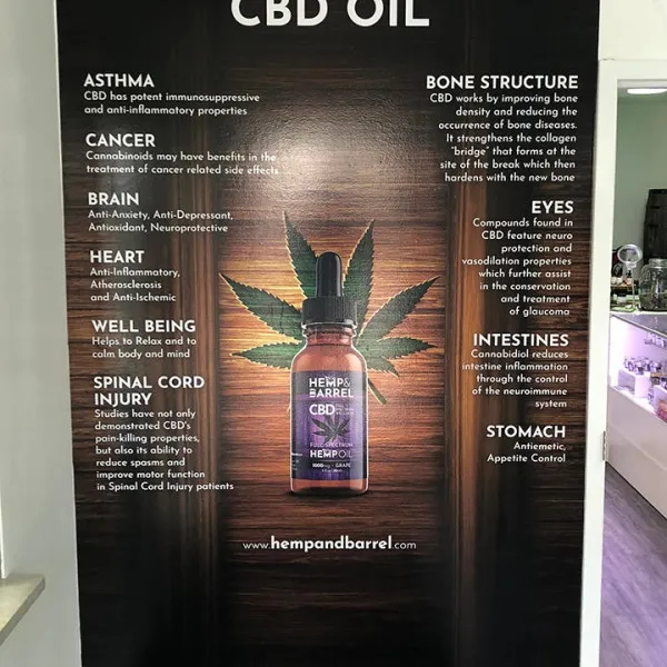 Hemp And Barrel Wall Graphic - Pineville, NC