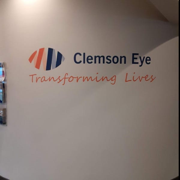 Clemson Eye Vinyl