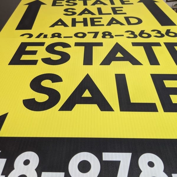 Yard Sign for Farmington Realtor