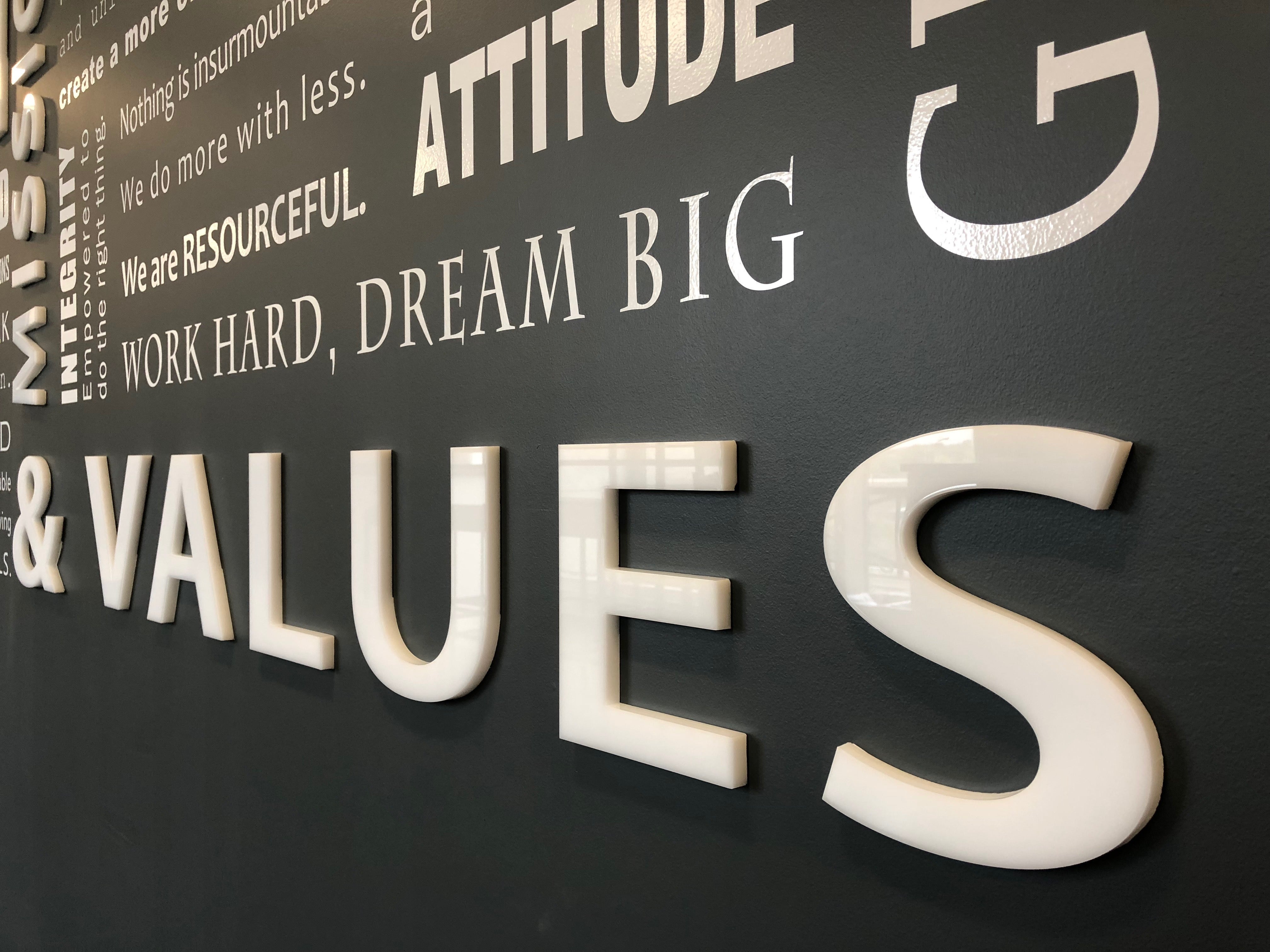 Dimensional Lettering That Makes Your Brand Stand Out