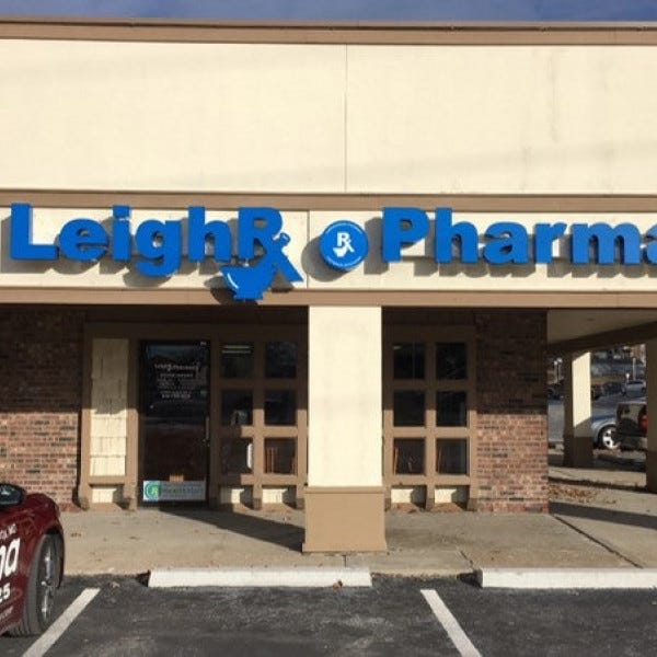 Leighr Pharmacy Channel Letters Signarama Liberty Mo Kansas City