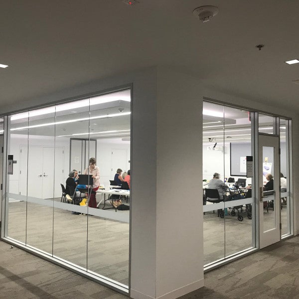 Frosted Window Graphics, Signarama DC, Cleveland Park DC Public Library