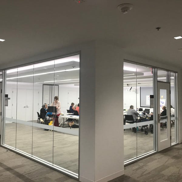 Frosted Window Graphics, Signarama DC, Cleveland Park DC Public Library