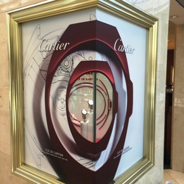Window Graphics, Signarama Silver Spring, Cartier