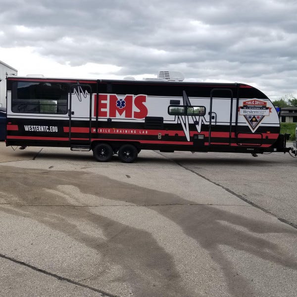 Western Technical College EMS Program Trailer