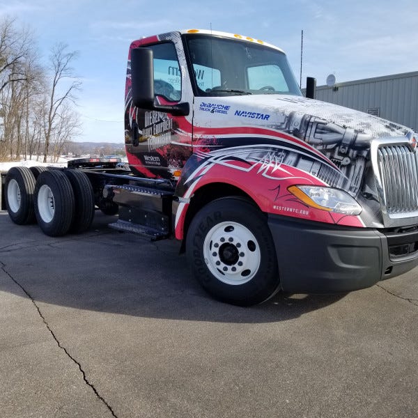 Western Technical College Diesel Program Semi Cab