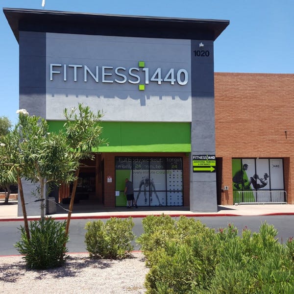 Building Sign- Fitness 1440